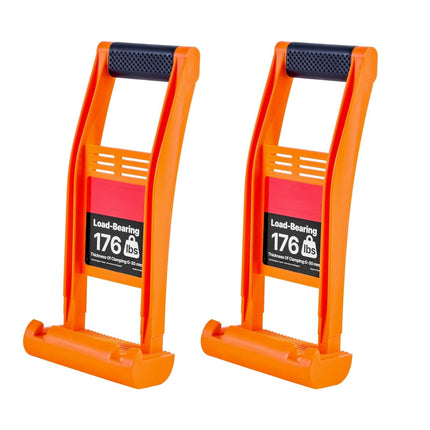 Drywall Panel Carrier Handles, 2 Pack, 176 Lb