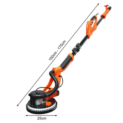 Drywall Sander 750W, Auto Vacuum, LED, Extendable Handle