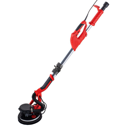 Drywall Sander 750W, Telescopic Handle, LED, Dust Bag