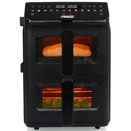 Dual Basket Air Fryer, 2x5L, 3000W