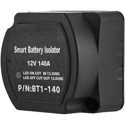 Dual Battery Isolator Kit 12V 140A VSR, 6m Cable