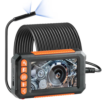 Dual-Lens Endoscope Camera, 49ft Cable, 4.3in IPS