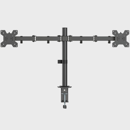 Dual Monitor Mount 17-32" Adjustable Arms, Black