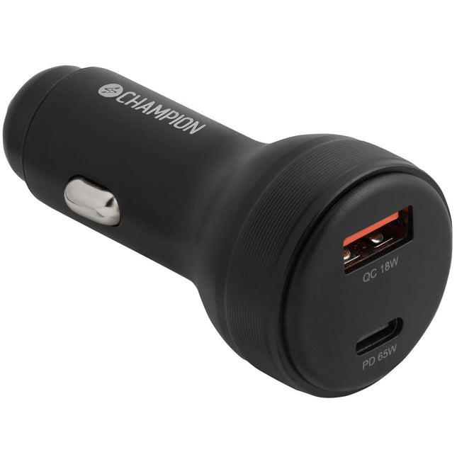 Dual-Port 83W Charger, QC/PD Compatible, Black