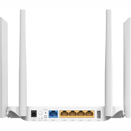 Dual band Wifi router 1200Mbit 4x Gigabit LAN