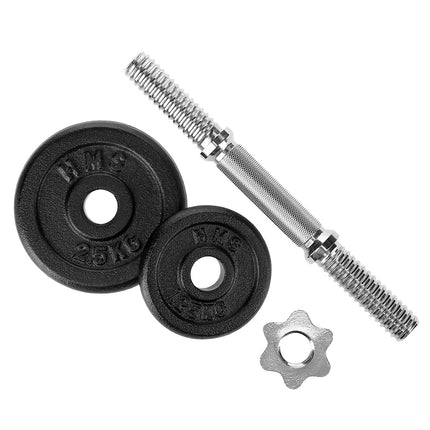Dumbbell Set with Suitcase, 20kg Adjustable Plates