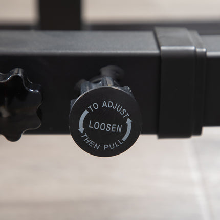 Adjustable dumbbell and barbell rack, steel, capacity 150 kg