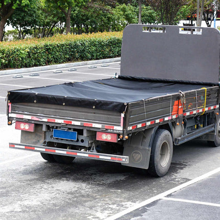 Dump Truck Mesh Tarp 8 x 18 ft, PVC-Coated, Grommets