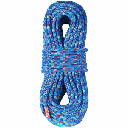 Dynamic Climbing Rope 10.2mm, 50m, 25kN, Blue, Snap Hooks