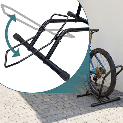 E-Bike Floor Stand, Fits Up To 29-Inch Wheels