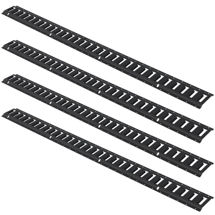 E-Track Tie-Down Rail Kit, 18-Piece 5 ft Steel Set