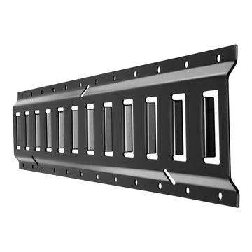 E-Track Tie-Down Rail Kit, 4-Pack 2 ft Rails, Straps