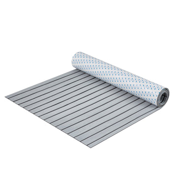 EVA Foam Boat Decking, 240 x 90 cm, Non-Slip Adhesive