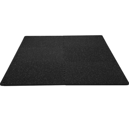 EVA Interlocking Foam Floor Mats, 24 Sq Ft, 6-Pack