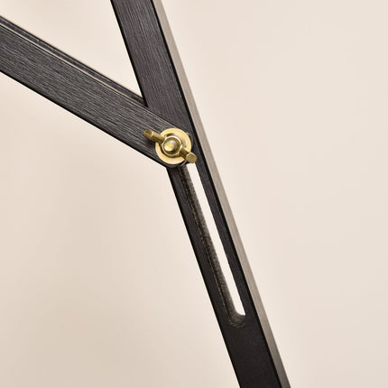Adjustable pine easel for art painting, 90° foldable
