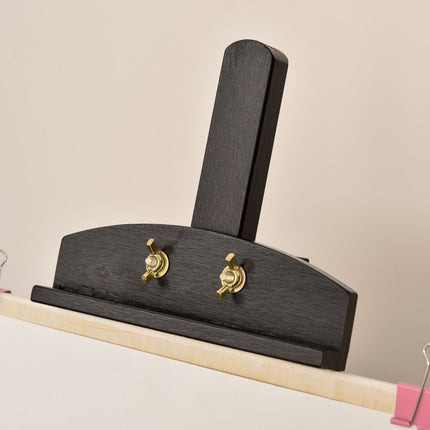 Adjustable pine easel for art painting, 90° foldable