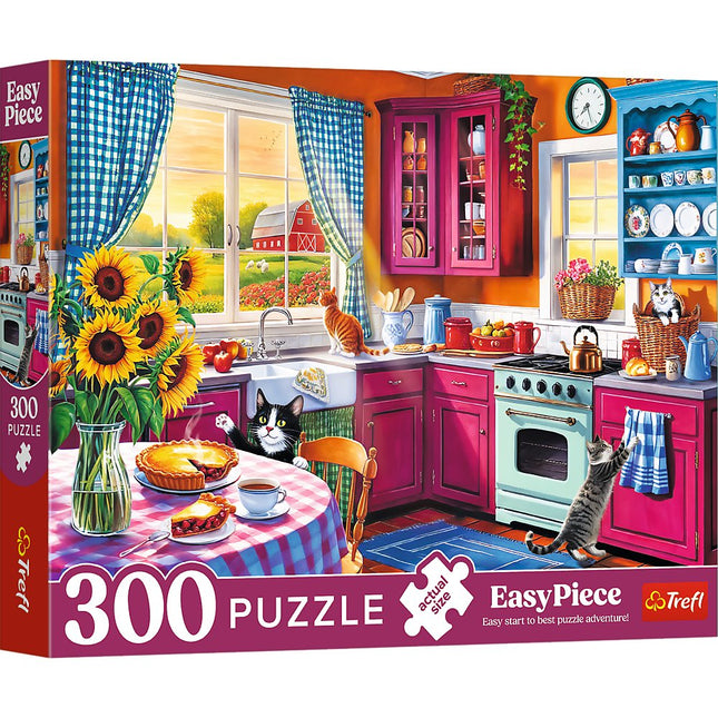 EasyPiece 300-Piece Puzzle - Morning in the Kitchen