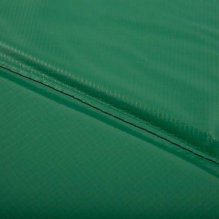 Trampoline edge protection, 244 Cm, weatherproof green PVC