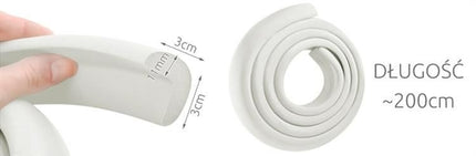 Edge protection tape - white