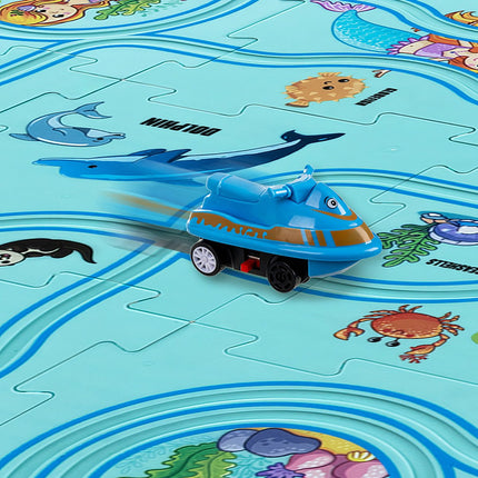 Educational Track Puzzle Set, 25 Pieces, Ages 3+