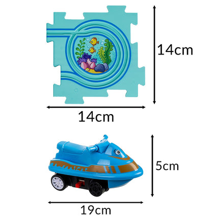 Educational Track Puzzle Set, 25 Pieces, Ages 3+