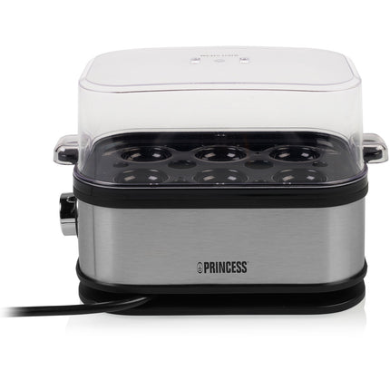 Egg cooker 6 eggs 400 Watt Stainless steel