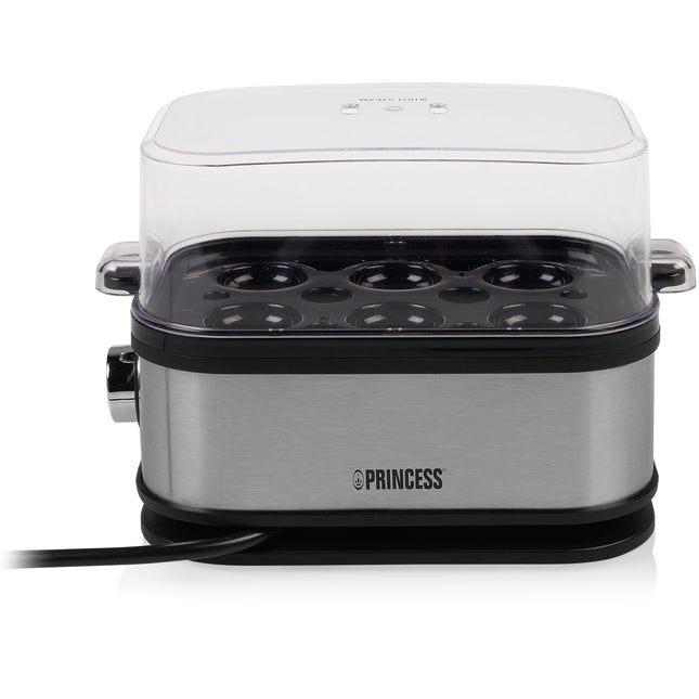 Egg cooker 6 eggs 400 Watt Stainless steel
