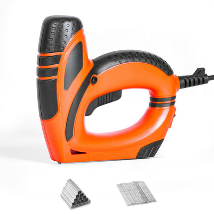 Electric Brad Nailer And Staple Gun, 18GA, 15 mm, 2000 Fasteners