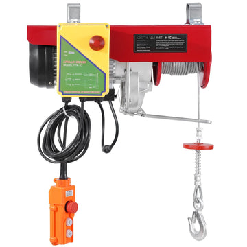 Electric Cable Hoist 2200 lb, Wireless and Wired Remote