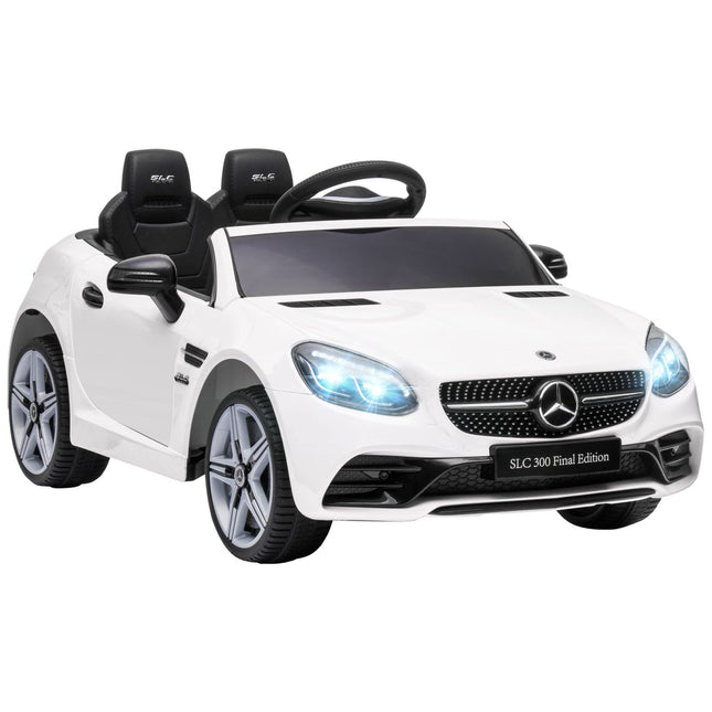Electric ride-on car for children 3+, remote control, LED lights
