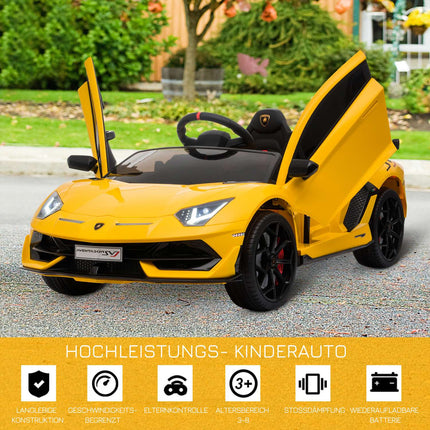Electric Lamborghini passenger car with remote control, MP3 and lights