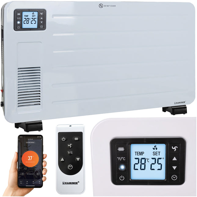 Electric Convector Heater, 2300W, WiFi Control
