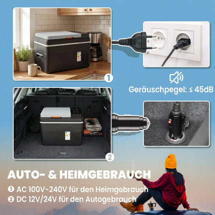 Electric Cooler Box 30L, -20C to 20C, App Control
