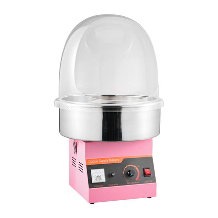 Electric Cotton Candy Machine 1000W, Cover, Steel Bowl