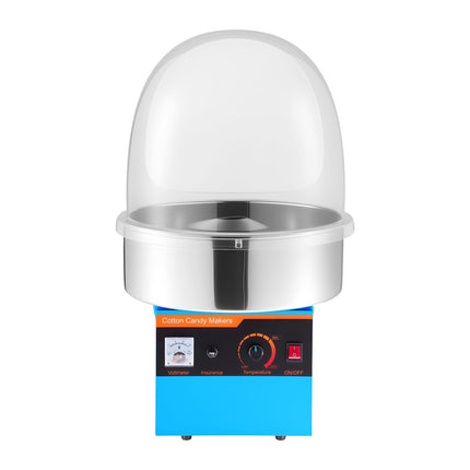 Electric Cotton Candy Machine 1000W, Cover, Steel Bowl