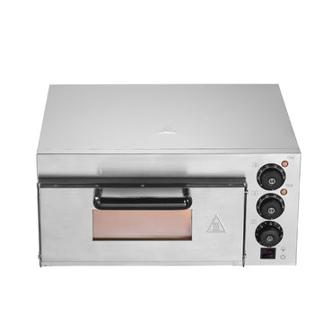Electric Countertop Pizza Oven, 14-Inch, Temp Timer Control