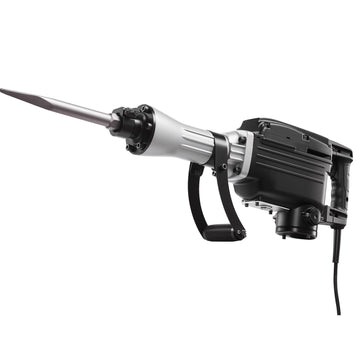 Electric Demolition Jack Hammer 2800W, 1200 BPM, 2 Chisels