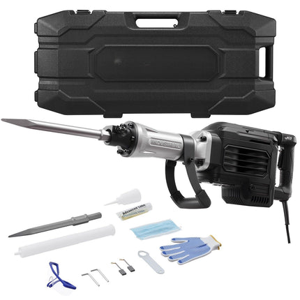 Electric Demolition Jackhammer 3000W, 1700 BPM