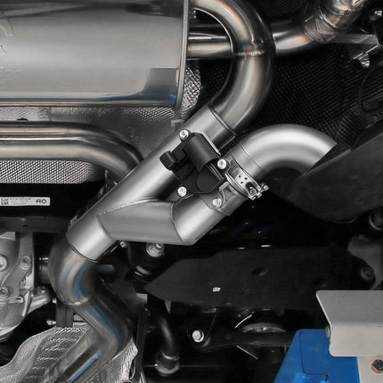 Electric Exhaust Cutout 63.5 mm, Stainless Steel, Remote