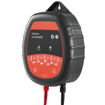 Electric Fence Energizer 10kV 1J, AC/DC, LED, 3km Range