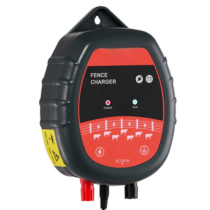 Electric Fence Energizer 10kV 1J, AC/DC, LED, 3km Range