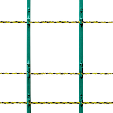 Electric Fence Polywire 1640 Ft, 6-Strand, 50 Insulators