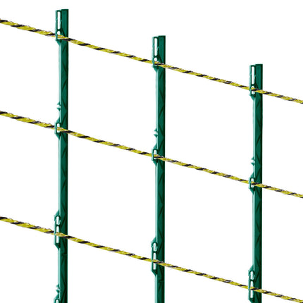 Electric Fence Polywire 1640 Ft, 6-Strand, 50 Insulators