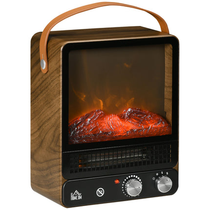 Electric stove 750/1500W, Flame effect, Low noise