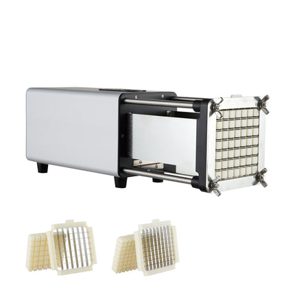 Electric French Fry Cutter with 3/8 and 1/2-Inch Blades