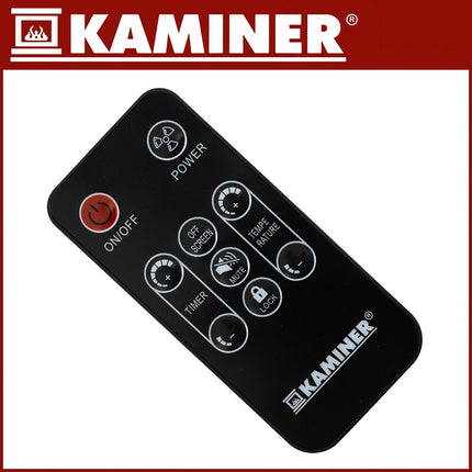 Electric Glass Heater, 2500W, WiFi & Remote Control