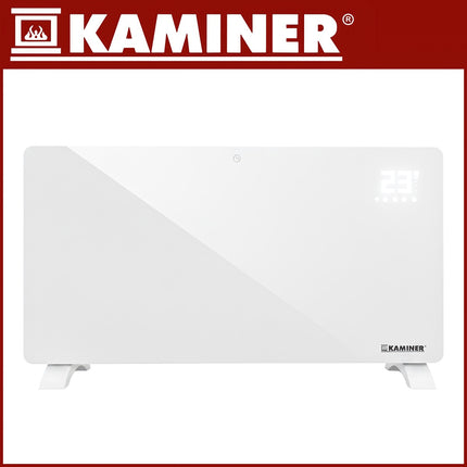 Electric Glass Heater, 2500W, WiFi & Remote Control