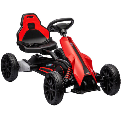 Electric Go-Kart for Kids, Adjustable Speed, EVA Wheels