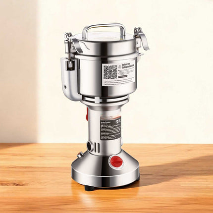 Electric Grain Mill Grinder, 2000W, 750g Stainless Steel