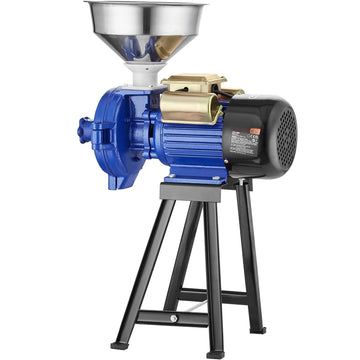 Electric Grain Mill Grinder 3000W, Adjustable Fineness